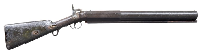 CC BRAND WHALING HARPOON GUN, CIRCA 1860.