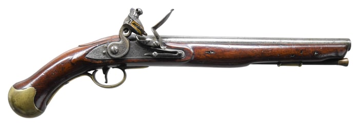 BRITISH SEA SERVICE FLINTLOCK PISTOL