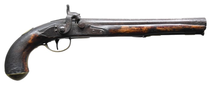 KETLAND PERCUSSION CONVERSION TRADE PISTOL.