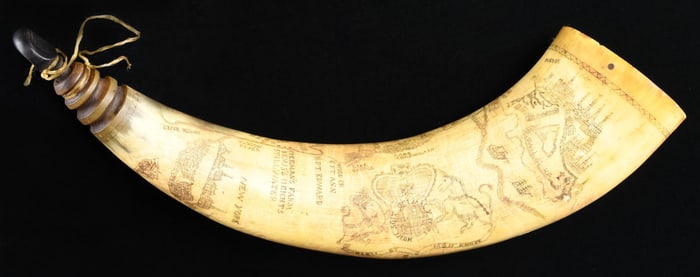 FINE CONTEMPORARY CARVED FRENCH & INDIAN WAR STYLE