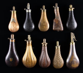 FINE GROUP OF 10 DIFFERENT JAMES DIXON RIFLE &