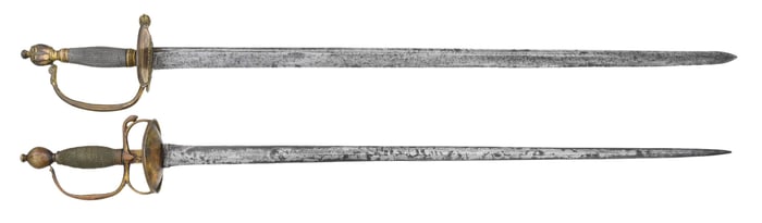 BRITISH P1796 FOOT OFFICER SWORD & GERMAN