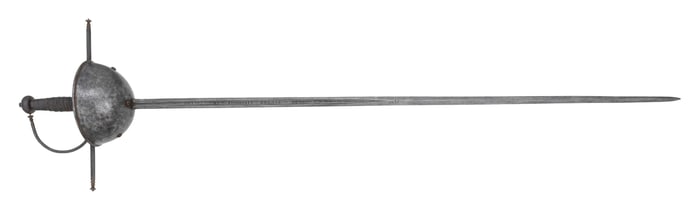 SPANISH CUP HILT RAPIER.