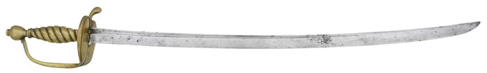 18TH CENTURY DUTCH OR GERMAN INFANTRY HANGER.