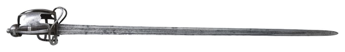 18TH CENTURY SCOTTISH OR ENGLISH BASKET HILT