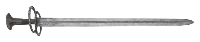 16TH CENTURY GERMAN KATZBALGER BROADSWORD.