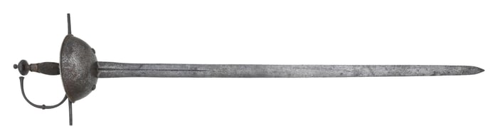 SPANISH CUP HILT BROADSWORD.