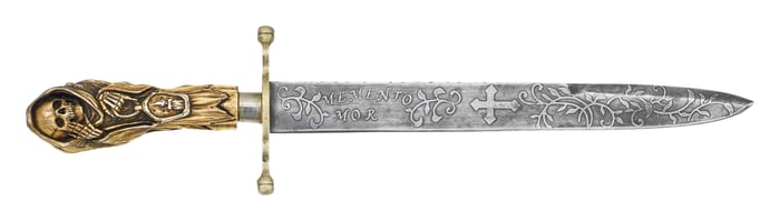 MOMENTO MORI DAGGER.