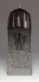 INDO PERSIAN MUGHAL INDIAN CHAIN MAIL HELMET.