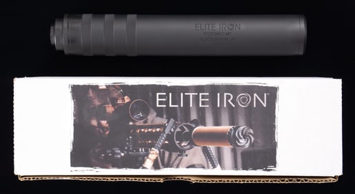 AS NEW IN BOX ELITE IRON BLACK REIGN 45ACP SOUND