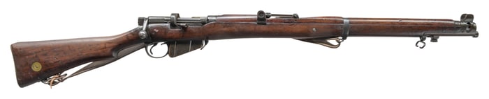 WW1 BRITISH LSA MKIII SMLE BOLT ACTION RIFLE.