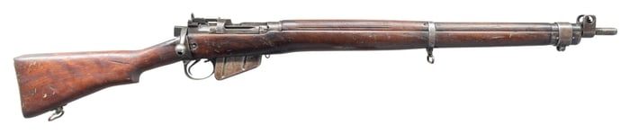WW2 BRITISH SAVAGE NO.4 MKI* BOLT ACTION RIFLE.