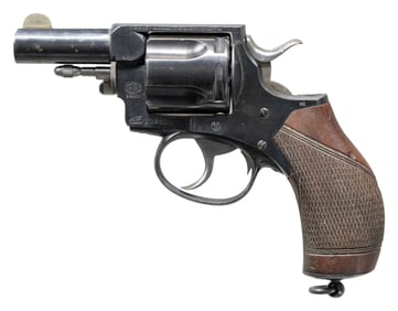 WEBLEY & SCOTT R.I.C. M/83 DOUBLE ACTION REVOLVER.