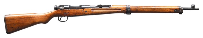 JAPANESE NAGOYA TYPE 99 ARISAKA BOLT ACTION RIFLE.