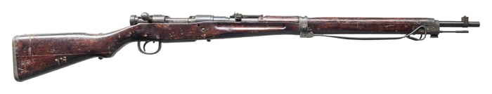 EARLY NAGOYA TYPE 99 ARISAKA BOLT ACTION RIFLE.
