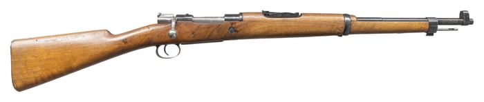 SPANISH 1916 MAUSER BOLT ACTION SHORT RIFLE.