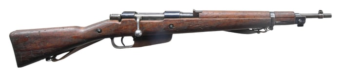 ITALIAN M38 TS CARCANO BOLT ACTION CARBINE.