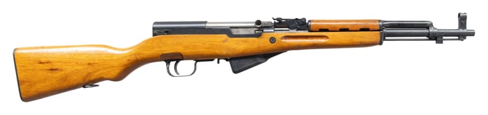 CHINESE PARATROOPER TYPE 56 SKS SEMI AUTO CARBINE.
