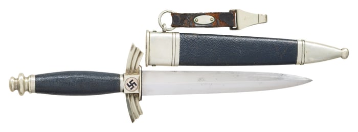 GERMAN DLV FLYERS KNIFE BY SMF WITH UNIT MARKING.