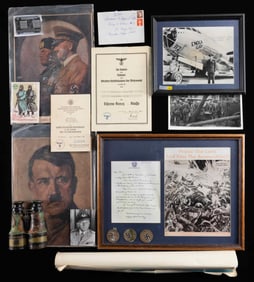 WWII GERMAN AND US EPHEMERA.