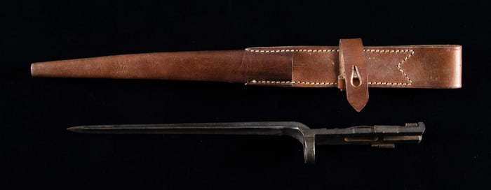 FINE CONDITION MODEL 1941 JOHNSON RIFLE BAYONET.