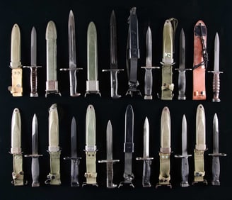 GROUPING OF TWELVE WWII AND COLD WAR ERA U.S.