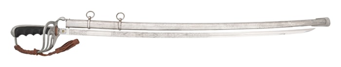 FINE WW1 ERA MODEL 1902 OFFICER’S SWORD.