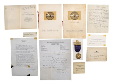 AVIATION & POLAR EXPLORER AUTOGRAPHS.