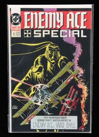 "ENEMY ACE" COMIC BOOK & HARDCOVER EDITION #288.