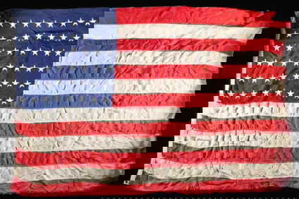 UNITED STATES 48 STAR FLAG.