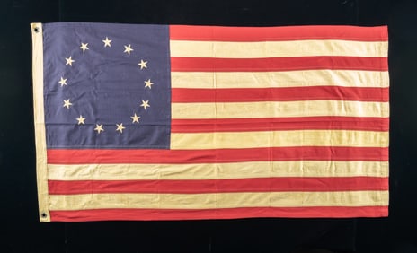 BICENTENNIAL BETSY ROSS 13 STAR FLAG.