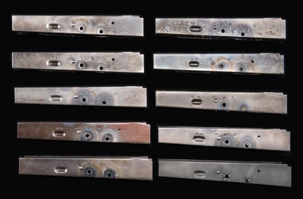 10 NEW, UNFINISHED SEMIAUTOMATIC AK-47 STAMPED