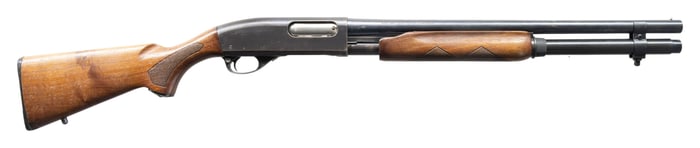 REMINGTON 870 WINGMASTER RIOT STYLE PUMP SHOTGUN.