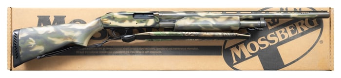 MOSSBERG 500A PUMP ACTION SHOTGUN.