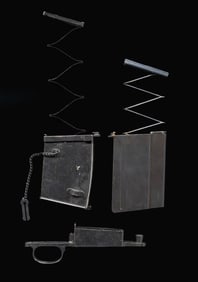 LOT OF 2 GERMAN WWI GEWEHR 98 TRENCH MAGAZINE &