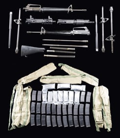 GROUPING OF AR-15 & M16 PARTS & ACCESSORIES.