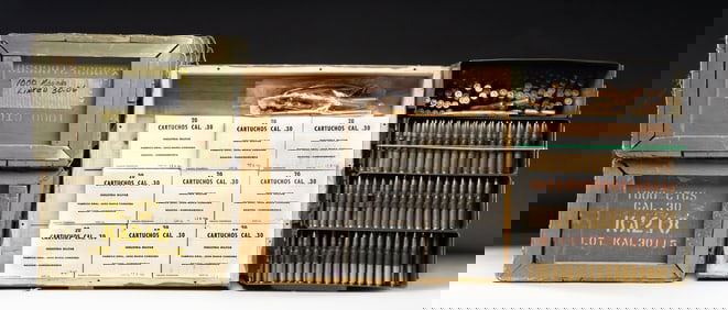 APPROX. 3,600 ROOUNDS OF MILITARY 30-06 AMMO.