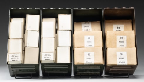 2,400 ROUNDS OF 303 BRITISH FMJ AMMO (4 CANS).