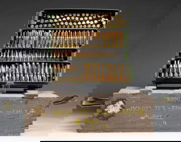 ABOUT 1900 RDS. OF SURPLUS 7.62 NATO AMMO.