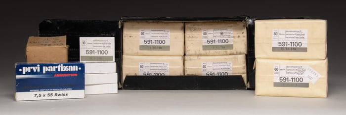 LOT OF APPROXIMATELY 690-ROUNDS OF ASSORTED