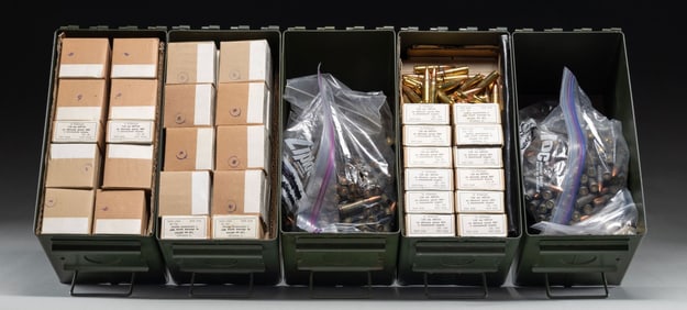 3000+ ROUNDS OF ASSORTED 7.62x39MM AMMO.