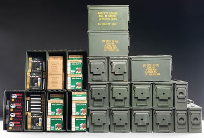 ABOUT 925 RDS. OF 12 GA 2 3/4" 00 BUCK & AMMO CANS