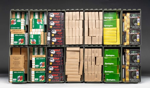 2,300 ROUNDS OF 12 GAUGE 00 BUCKSHOT (2 3/4").