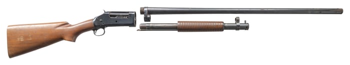 WINCHESTER MODEL 1897 PUMP ACTION SHOTGUN.