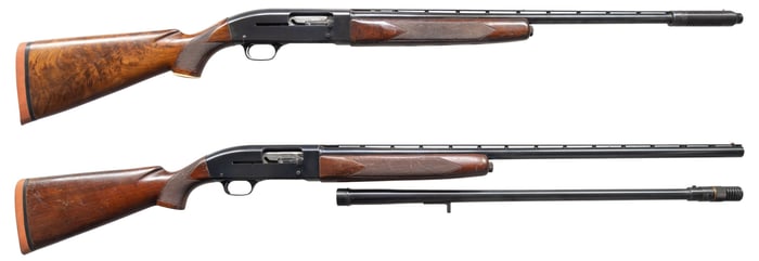 2 WINCHESTER MODEL 50 SEMI-AUTOMATIC SHOTGUNS.