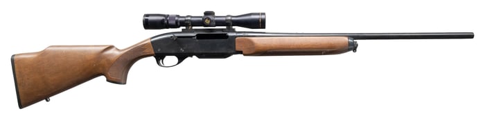 280 REM., REMINGTON MODEL 7400 SEMI AUTO RIFLE.