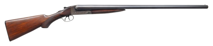 ITHACA FLUES MODEL HAMMERLESS SXS SHOTGUN.