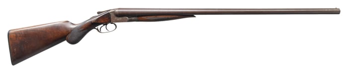 SYRACUSE 0 GRADE HAMMERLESS SXS SHOTGUN.
