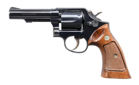 SMITH & WESSON MODEL 10-6 DA REVOLVER.