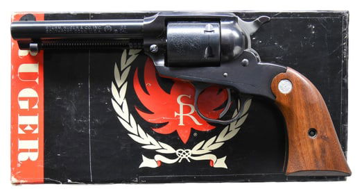 BOXED RUGER OLD MODEL SUPER BEARCAT REVOLVER.